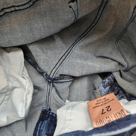 DRIFTWOOD x ANTHROPOLOGIE Janice Skinny‎ jeans floral embroidery Festival 27 - Picture 4 of 9